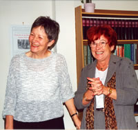Gisela Peter und Bärbel Klemz